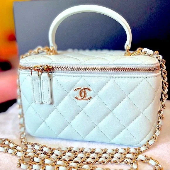 CHANEL | Bags | Chanel Top Handle Vanity Bag | Poshmark